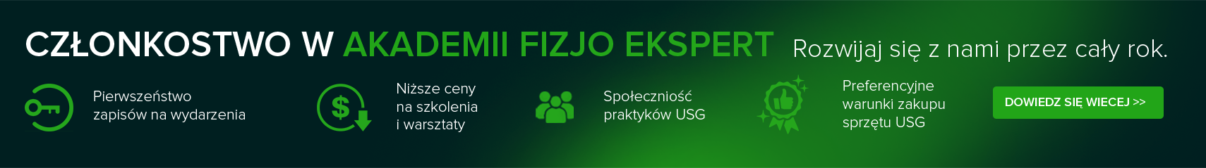 Członkowstwo w Akademii Fizjo Expert